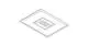 DORNBRACHT-SENSORY-SKYATT-Abdeckung-ERSATZTEILE-091102146-790-x-610-x-22-mm-Edelstahl-hochglanz-091102146-87 gallery number 1